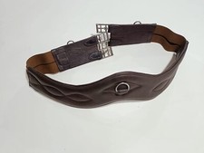 ALL PURPOSE GIRTH CORNWALL ANATOMICAL GIRTH MADE ON EXTREMELY SOFT  LEATHER SALE