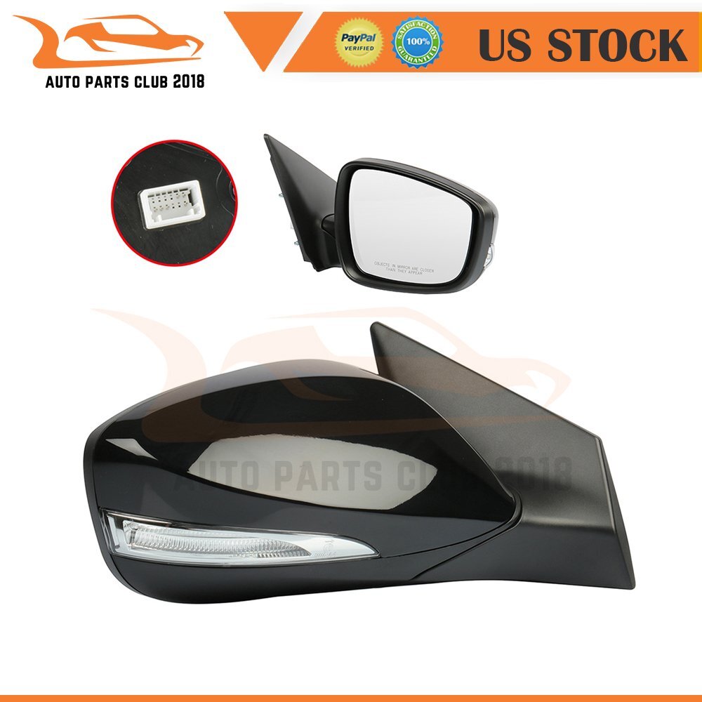 2x For Hyundai Elantra Avante HD 2008 2009 2010 LED Side Rearview Mirror Turn Li - Foto 9