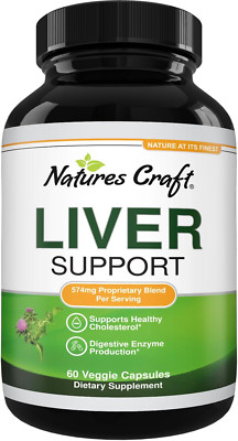 Milk Thistle Liver Detox Pills - Liver Support Supplement with Milk Thistle Dand