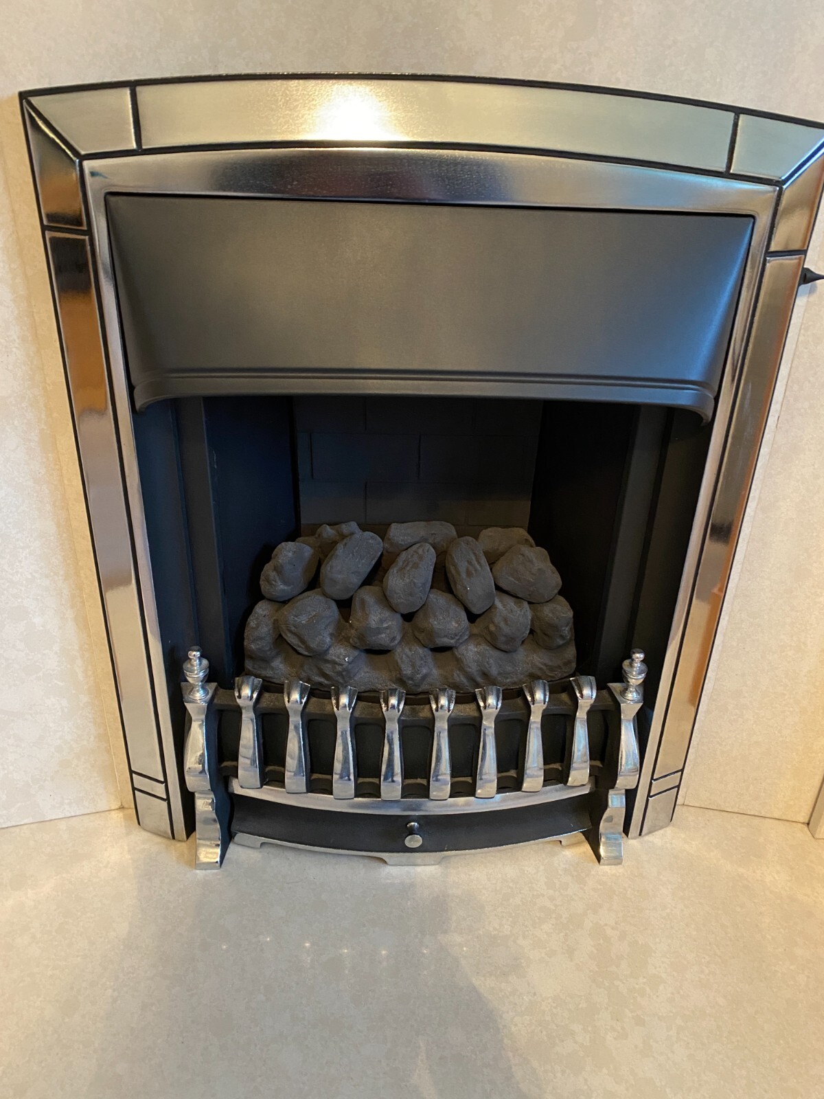 Valor Dream Chrome Inset Gas Fire eBay