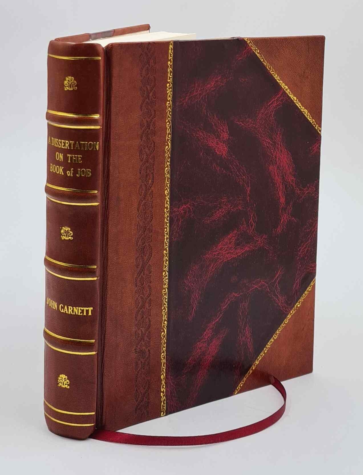 Dissertation on the Book of Job Analysis Argument Age Leather Bound Edition