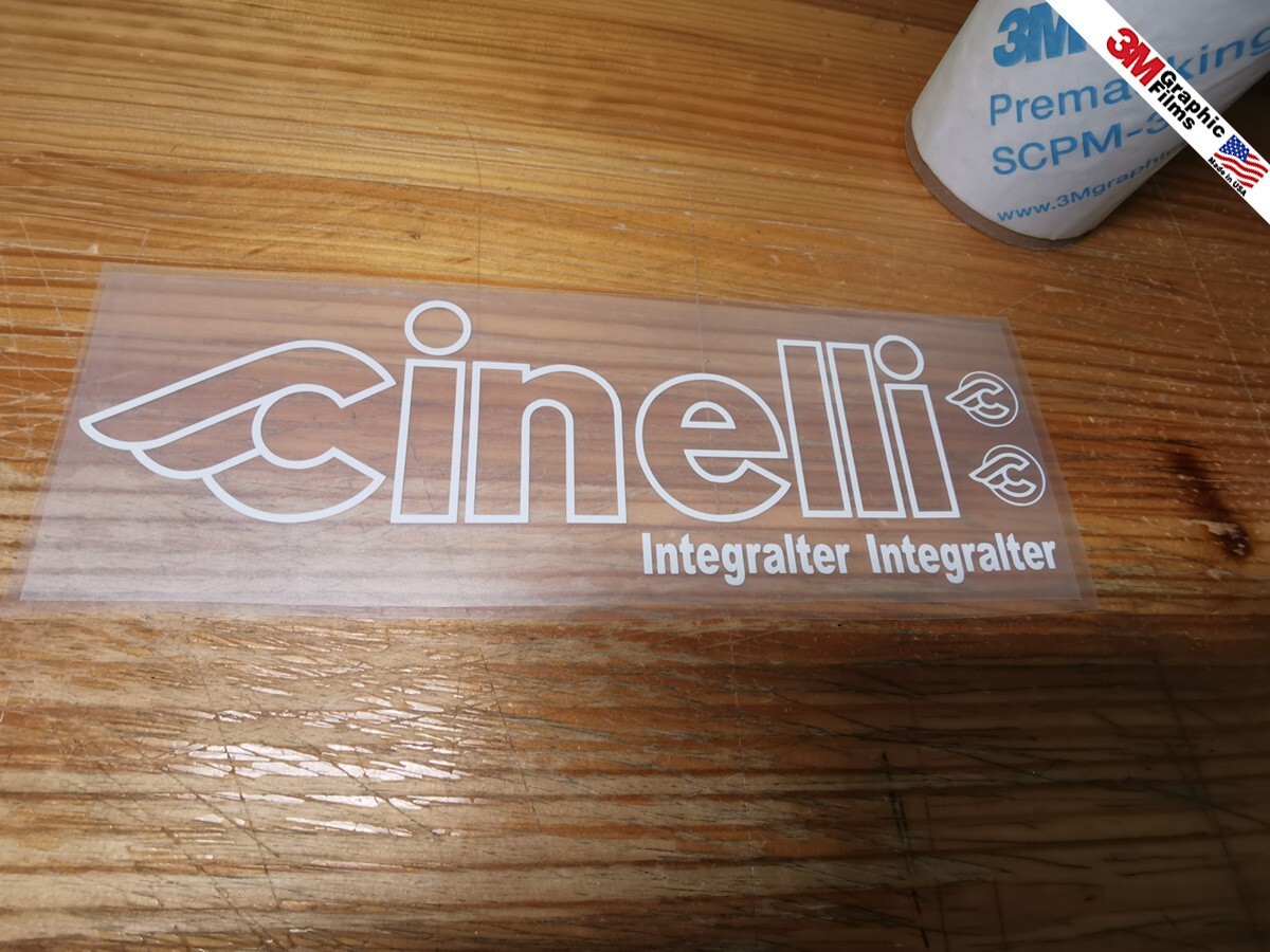 Cinelli Integralter handlebar stem decal set sticker stickers