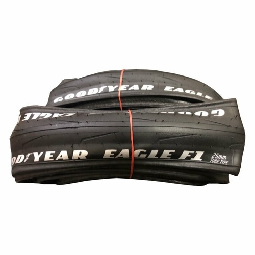 Goodyear Eagle F1 700x25C Bicicleta de Carretera Plegable Cubierta Neumático de Bicicleta - Negro - Imagen 8 de 11