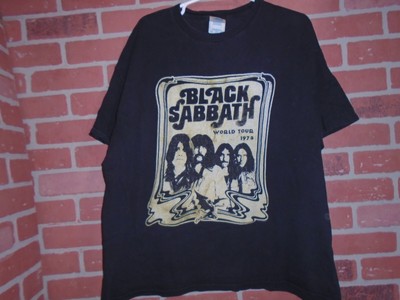 BLACK SABBATH VINTAGE 2004 WORLD TOUR 78 MENS TSHIRT ADULT 2XL | eBay