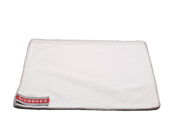 6Er Set Servietten Aus Baumwolle Mit HäKelkante Weiß 40 X 40 Cm Hossner Heimtex-image