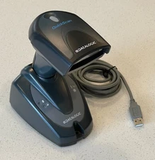 Datalogic QuickScan M2 Barcode Scanner Kit - Gun, Charging Cradle, & USB Cable