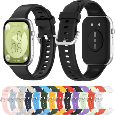 For Smartwatch Huawei Watch Fit3 Same Strap Silicone Strap Wristband Replacement