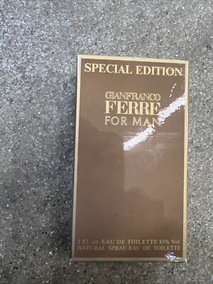 GIANFRANCO FERRE FOR MAN 30ML EDT SPRAY (NEW WITH BOX)