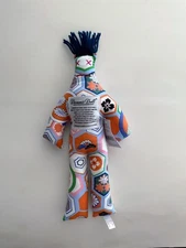 DAMMIT DOLL, Voodoo Hexagons Flowers Stress Relief Gag Swear Gift 12" NWT