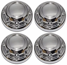 Center Hub Cap SET for DODGE 2500 3500 1994-99 Pick-Up TRUCK 1998-03 Van CHROME