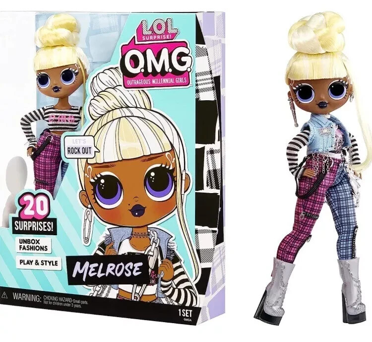 Lol Surprise OMG Doll Melrose Doll And Accessories L.O.L