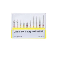 Set of 10 Ortho IPR Kit Interproximal Enamel Reduction FG Dental Diamond Burs