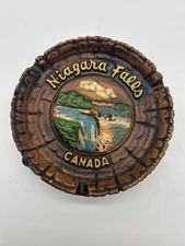 Vintage Niagara Falls Canada Ceramic Ashtray Japan Mid Century