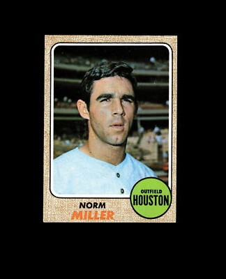 1968 Topps 161 Norm Miller EX #D1,356277 | eBay