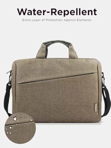 Lenovo 15.6 Inch T210 Laptop Shoulder Bag Water Resistant Travel Friendly - Picture 7 of 9