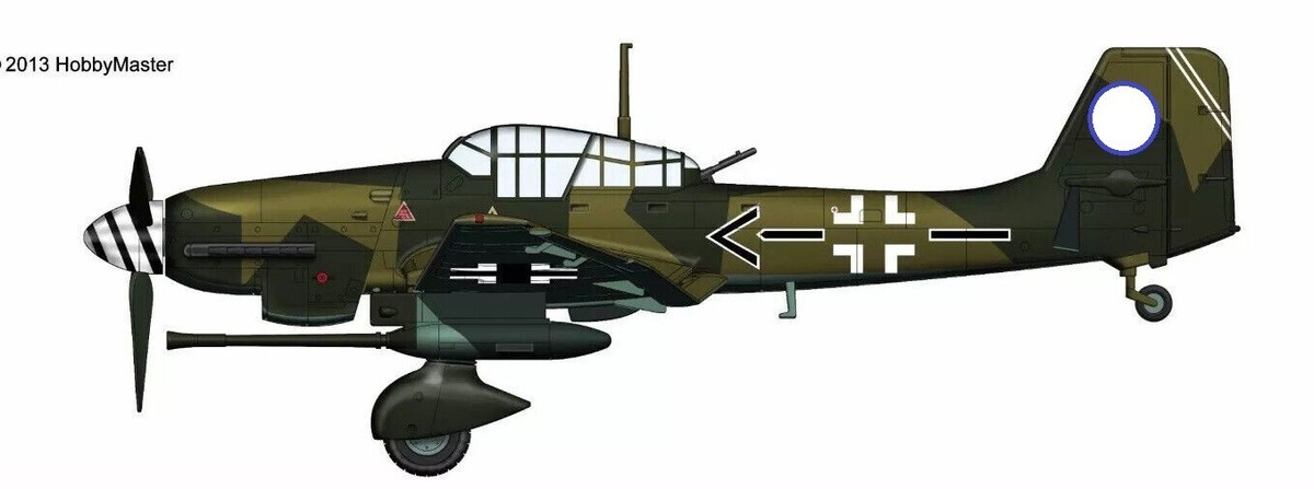 Hobby Master Metall Assembly Kit 1:72 HAK301 Junkers Ju 87G