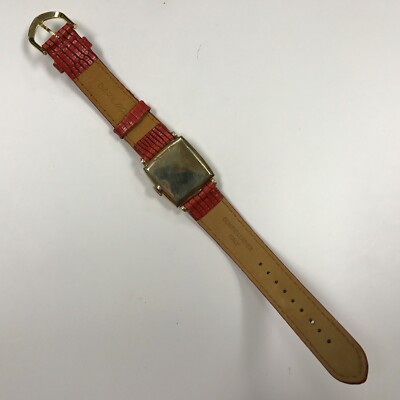 d054 Vintage Hamilton 747 17 Jewels 14k Gold Filled Men's Wrist