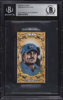 Jordan Spieth Golf Nike PGA Original Art Sketch Card 1/1 BAS