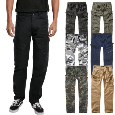 Brandit Adven Slim Fit Cargo Pants pantaloni pantaloni funzionali pantaloni da lavoro men tasche
