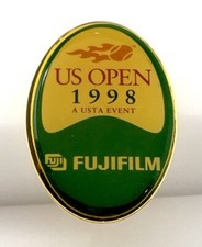 1998 US OPEN TENNIS Enamel Lapel Pin - Fuji Fujifilm Sponsor USTA