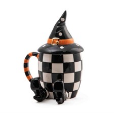 MacKenzie-Childs Witches Brew Lidded Mug
