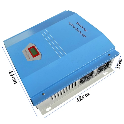 5000W 48V 96V 240V Wind Solar Hybrid Charge Controller PWM Regulator W/ Dumpload - Imagen 13 de 20
