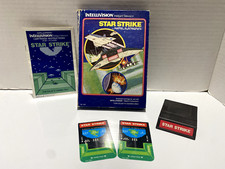 1981 Mattel Intellivision STAR STRIKE - Complete in Box CIB Vintage Game