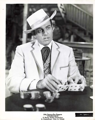 ORIGINAL VINTAGE KINO STILL FOTO FILM POSTKUTSCHE MIKE CONNORS