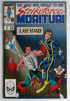 STRIKEFORCE MORITURI # 31 US Comic 1989 