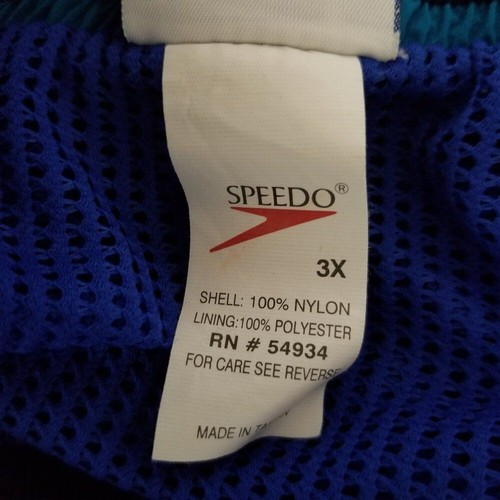 Speedo Badehose Herren 3X Baggies schwarz blau gefüttert Shorts Kordelzug - Bild 4 von 8