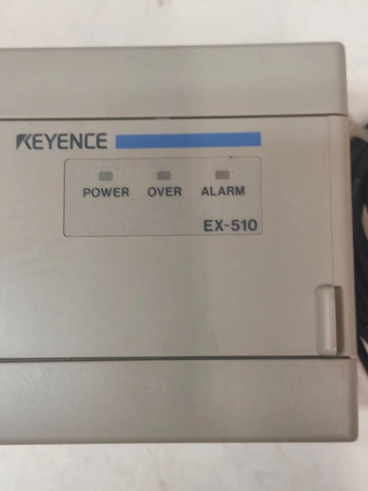 EX-500 510 + EX-022 KEYENCE CONTROLLER + SENSOR HEAD USED EXCELLENT CONDITION - Image 2 of 4