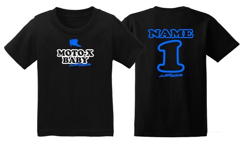 MOTO-X BABY SHIRT KLEINKIND MX FAHRRAD MOTOCROSS YZ KTM CR KX RMZ DIRTBIKE - Bild 8 von 12