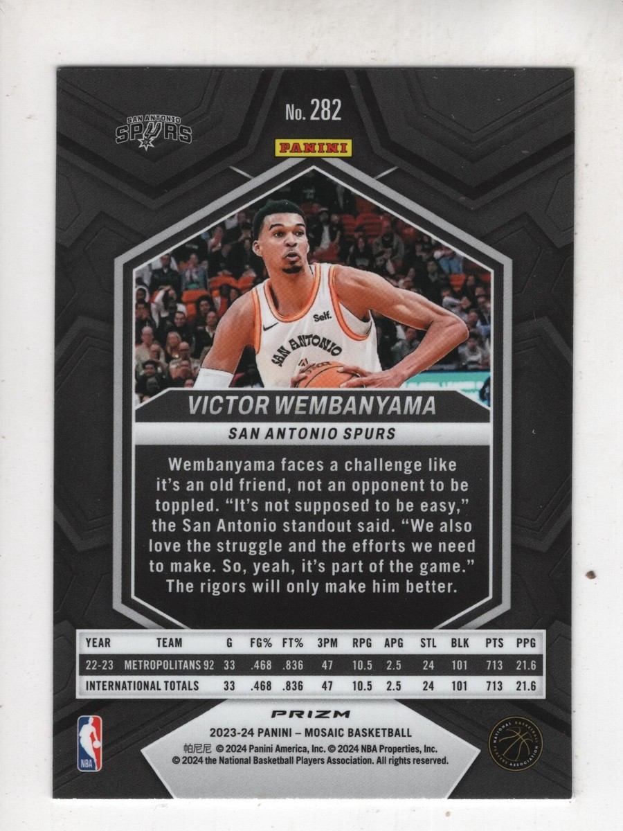 wembanyama 24枚限定 未開封 メトロポリタン wembanyama 24枚限定 未開封 メトロポリタン 2023-24 MOSAIC