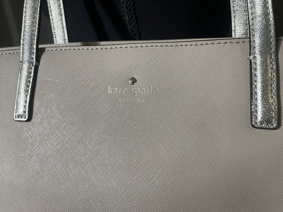 Kate Spade Purse Large Gray Gallery Drive Harmony Tote Bag | eBay