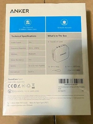 anker soundcore sport portable bluetooth speaker