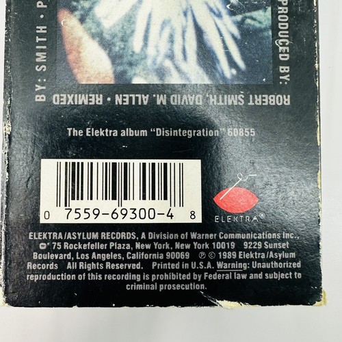The Cure Fascination Street 469300 Cassette Single 1989 - Bild 8 von 9