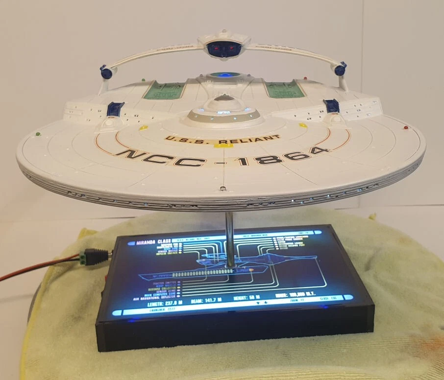 LIGHTING KIT FOR AMT 667 STAR TREK RELIANT 1:537 SCALE. (MODEL NOT INCLUDED) - Image 3 of 4