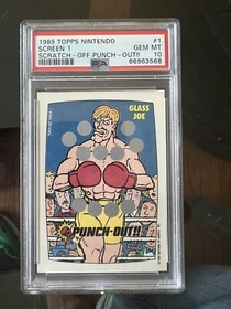 GRAIL All Ten 1989 Topps NES Nintendo Punch Out PSA 10 Gem Mint Mike Tyson