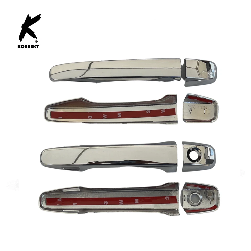 Exterior Chrome Door Handle Cover Set for TOYOTA Prius Plus | 2012 - 2020 - Image 4 of 4
