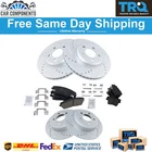 TRQ New Ceramic Brake Pads & Performance Rotors For 2005-2020 Chrysler Dodge
