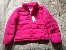 Wrangler Hot Pink Puffer Jacket Size S