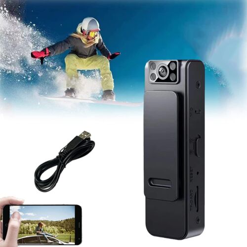 2024 NEW 1080P Noise Reduction Camera,Portable Wearable Night Vision Recorder - Afbeelding 1 van 15
