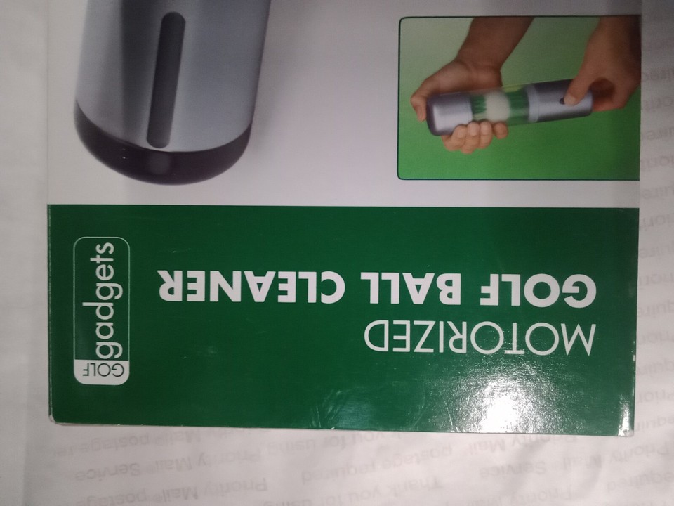 Perfect Solutions Motorized Golf Ball Cleaner Gift For Golfer eBay