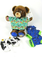 Build-A-Bear National Teddy Bear Day 2018 W Tag Hawaiian Shirt Bundle 15 Inch