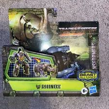 Transformers ROTB Battle Changer Rhinox new figure 2023 movie - in stock! 