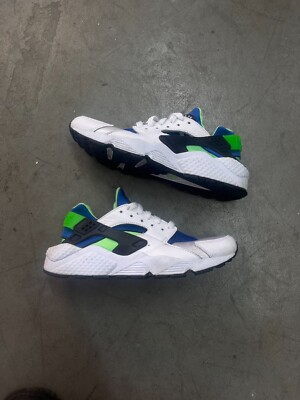 Nike Air Huarache Scream Green 2014 Size EUR 40, UK 6, US 7