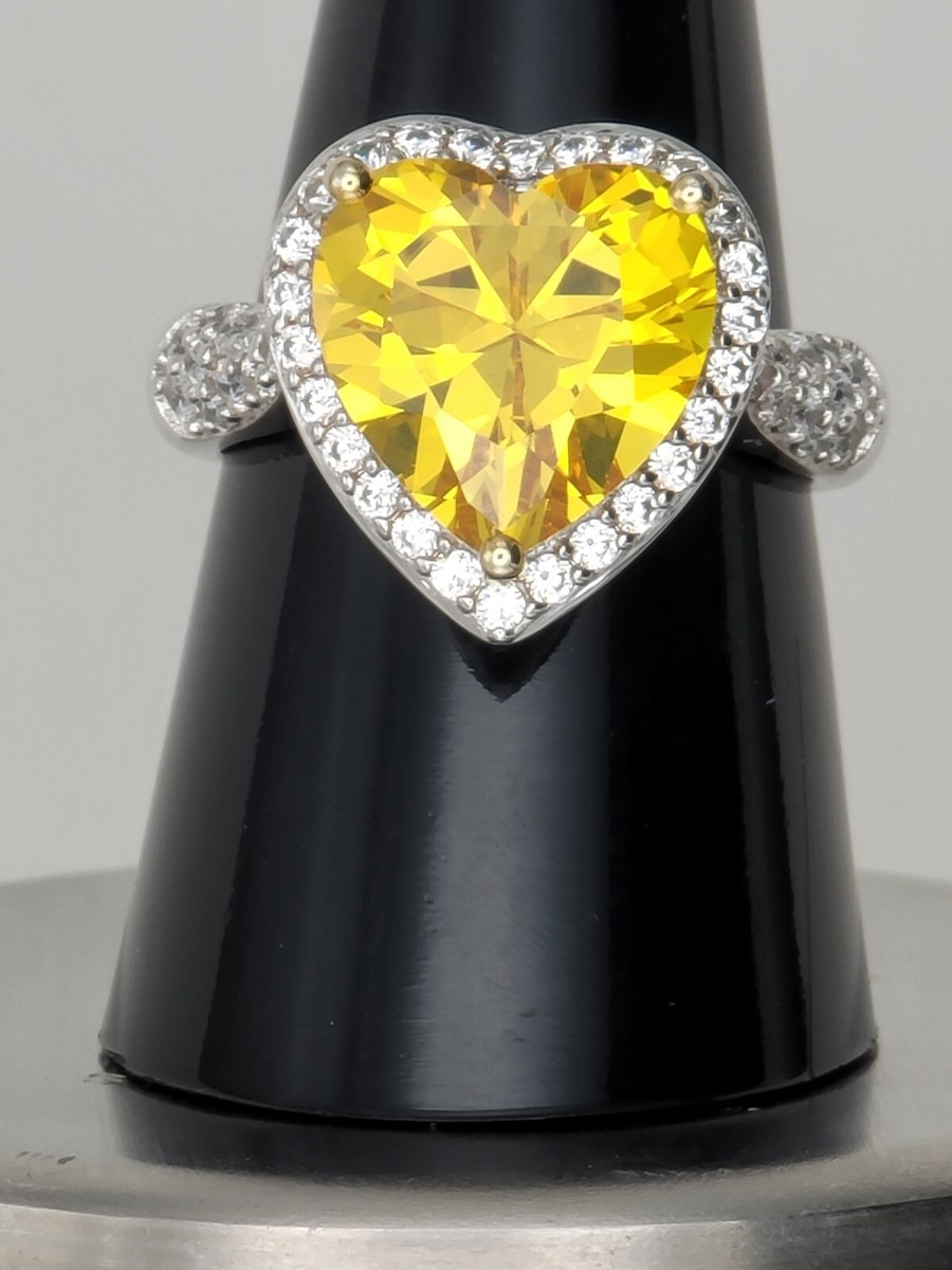 White Gold Ring Jtv Yellow Diamonds Jtv Gold Diamond Rings 2025