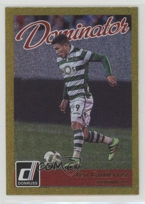 2016-17 Panini Donruss Dominators Gold Teo Gutierrez #36 Rookie RC 0b2