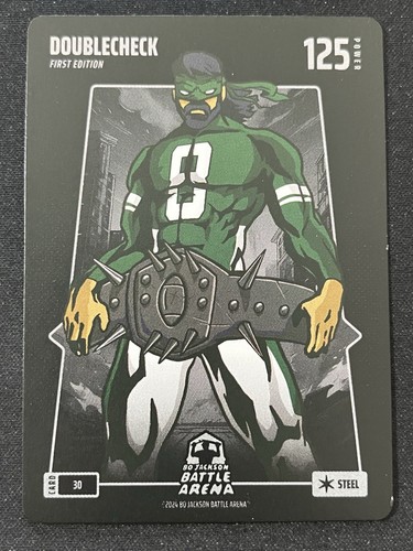 Bo Jackson Battle Arena Doublecheck Aaron Rodgers Steel #30 1st Edition