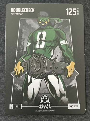 Bo Jackson Battle Arena Doublecheck Aaron Rodgers Steel #30 1st Edition